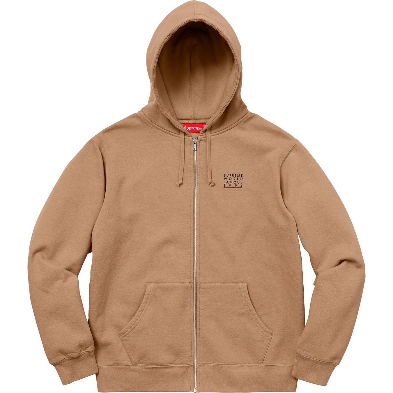 World Famous Zip Up Hooded Sweatshirt view 8